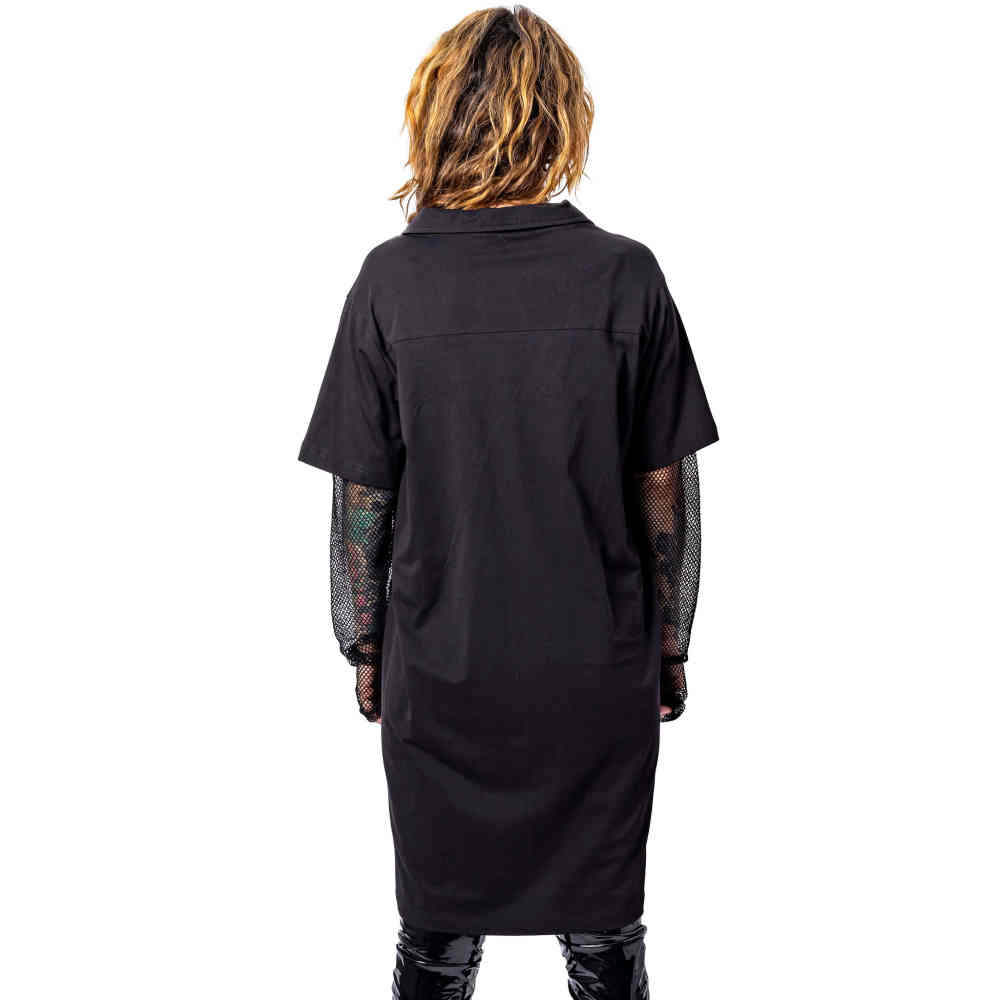 Heartless - Barbed Heart Top - Zwart